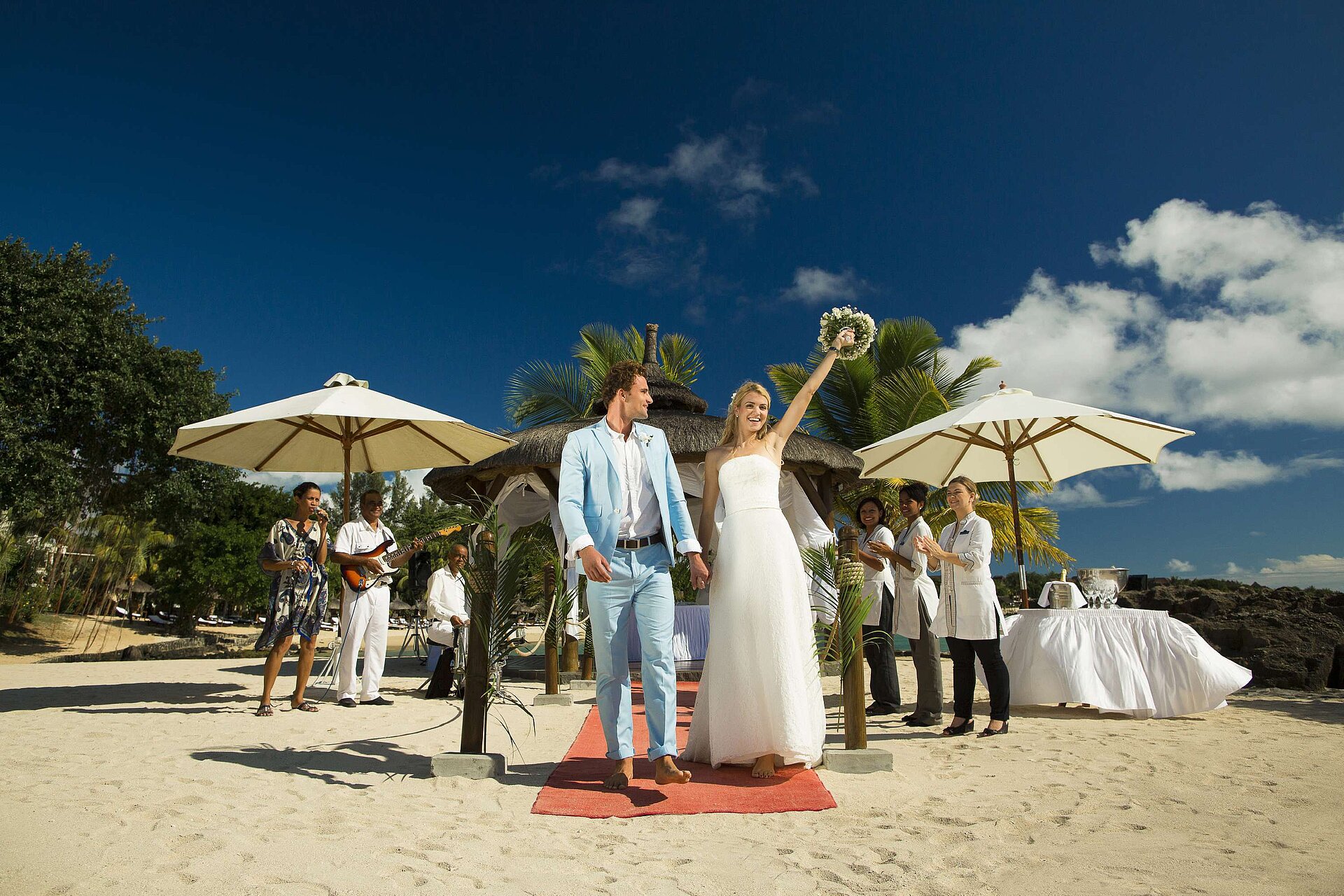 Marriage on the beach Marriage on the beach | Maritim Hotel Mauritius