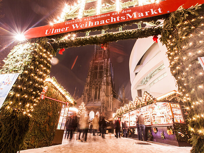 Mercado de Navidad en Ulm 