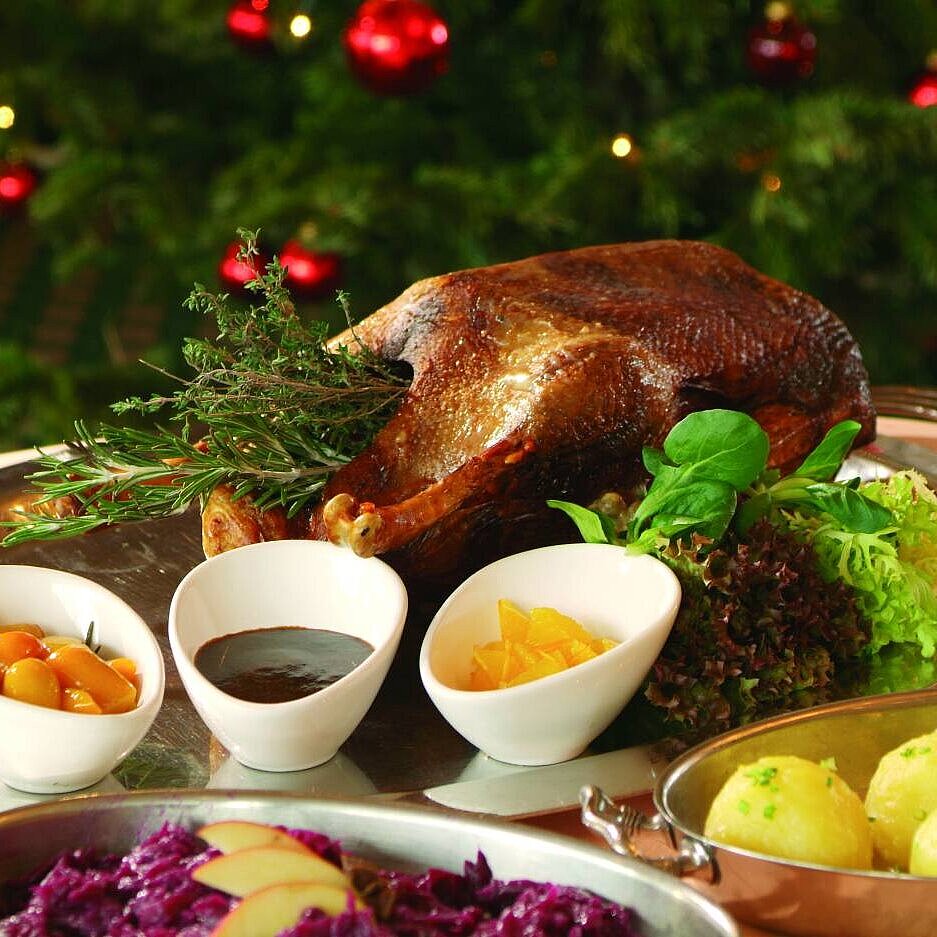 Christmas goose Christmas goose