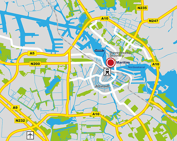 Directions | Maritim Hotel Amsterdam