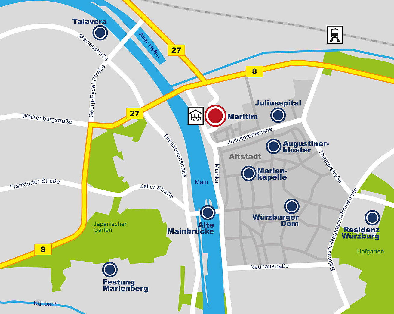 Roadmap Maritim Hotel Würzburg Roadmap Maritim Hotel Würzburg